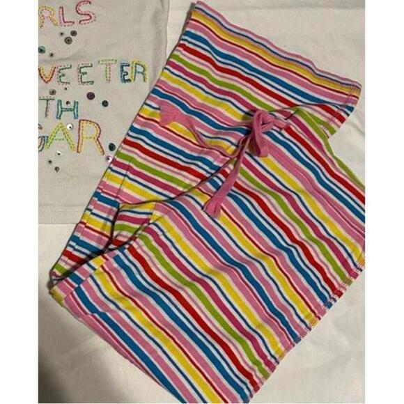 Y2K Vintage Pink Victoria’ Secret stripped Pajama Pants - Picture 1 of 5